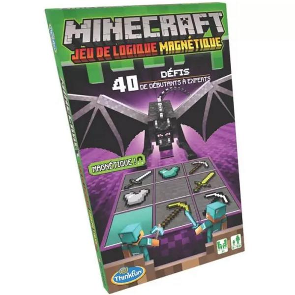 Juego de lógica magnética: Minecraft - Ravensburger-76419