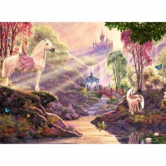 Educa 18883 Puzzles 2x100 pièces Princesse Pocahontas, Raiponce, enfant