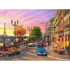 500-teiliges Puzzle – Spaziergang in Paris