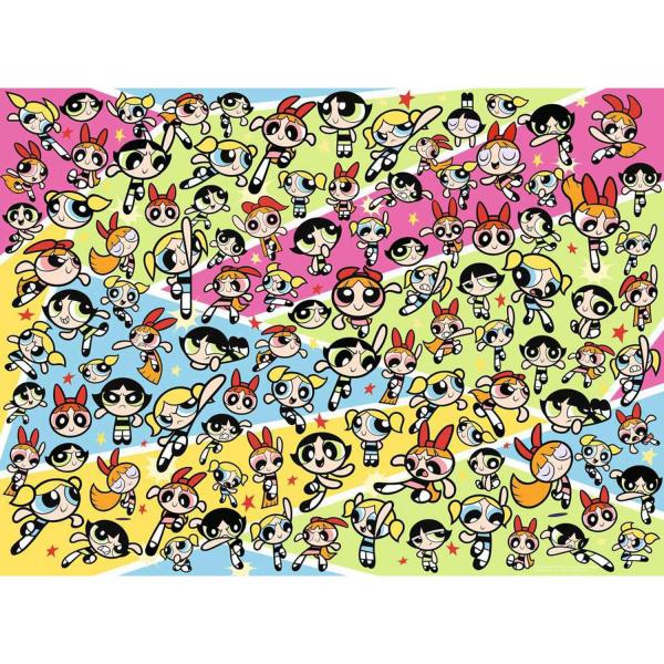 500 piece puzzle - Puzzle Challenge: Powerpuff Girls - Ravensburger-12001036