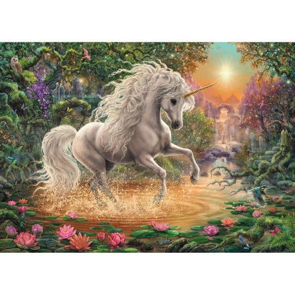 1000 pieces puzzle: mystical unicorn - Ravensburger-19793