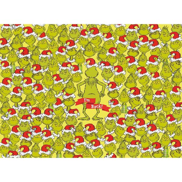 Puzzle de 500 piezas - Desafío de rompecabezas: El Grinch  - Ravensburger-12001224