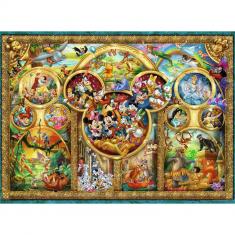 500-teiliges Puzzle – Disney-Familie