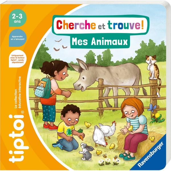 Tiptoi - Cherche et trouve: Mes animaux  - Ravensburger-13099046