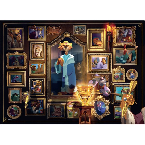 Puzzle 1000 pièces : Prince Jean (Collection Disney Villainous) - Ravensburger-15024