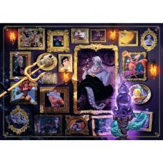 1000 pieces puzzle: Ursula (Disney Villainous Collection)