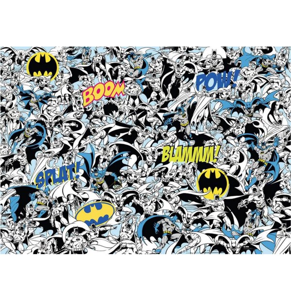 Puzzle 1000 pièces : Challenge Puzzle : Batman - Ravensburger-16513