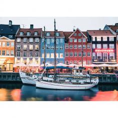 1000-teiliges Puzzle – Kopenhagen, Dänemark