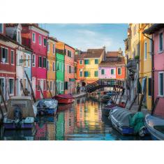 1000-teiliges Puzzle – Burano , Italien