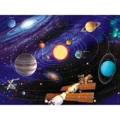 Puzzle 500 pieces phosphorescent - Star Line: The solar system