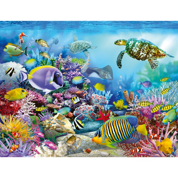 2000 pieces puzzle: majestic coral reef - Ravensburger-16704