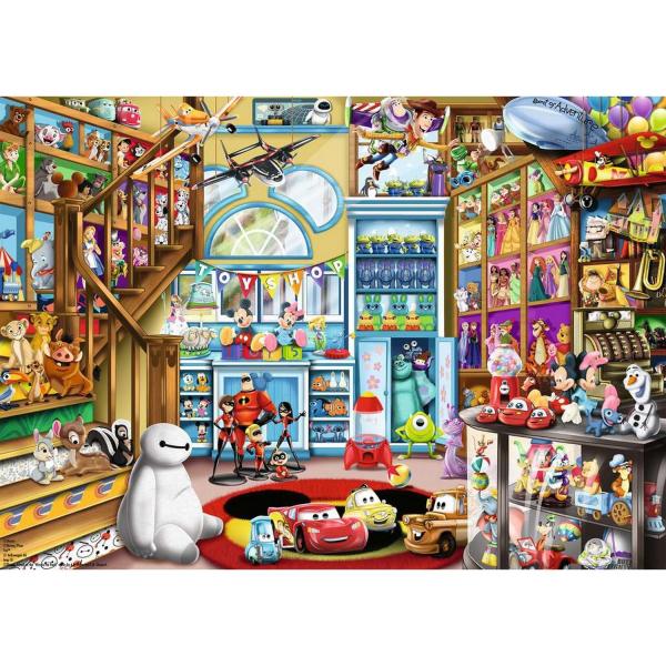 Puzzle 1000 pièces : Disney : Le magasin de jouets - Ravensburger-0527