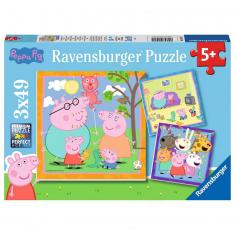 Puzzles 3 x 49 Teile: L