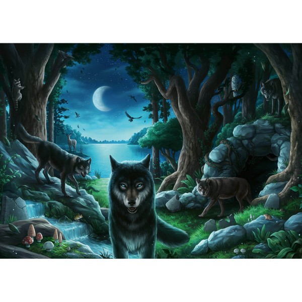 Puzzle de 759 piezas: Escape Puzzle: Wolf stories - Ravensburger-16434
