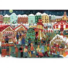 1000 piece puzzle: The Christmas market