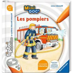 Livre Interactif Tiptoi - Mini Doc' - Les pompiers