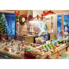1000 piece puzzle: Gingerbread men
