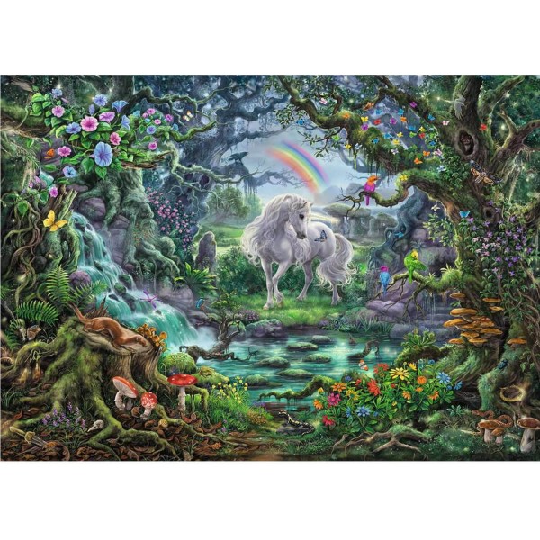 759 pieces puzzle: Escape Puzzle: Unicorn - Ravensburger-16512
