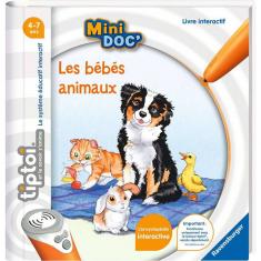 Livre interactif Tiptoi : Les bébés animaux