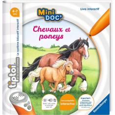 Livre électonique Tiptoi : Les chevaux et les poneys