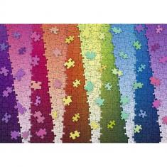 Puzzle 1000 pièces - Karen Puzzles : Couleurs sur couleurs 