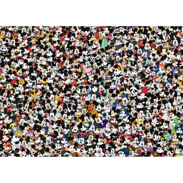 Puzzle de 1000 piezas - Puzzle Desafío: Mickey Mouse - Ravensburger-12000529