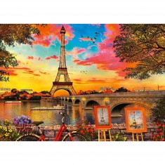 1000 pieces puzzle: The banks of the Seine