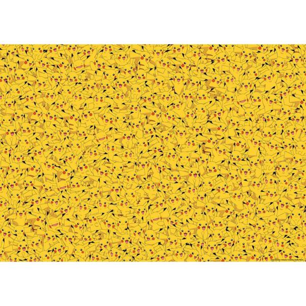 1000 piece puzzle - Challenge Puzzle: Pokémon Pikachu - Ravensburger-12000829