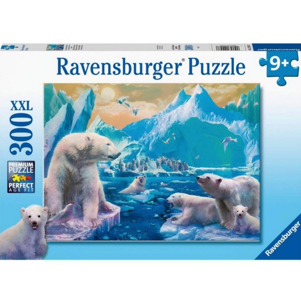 300 piece XXL puzzle: In the kingdom of polar bears - Ravensburger-12947