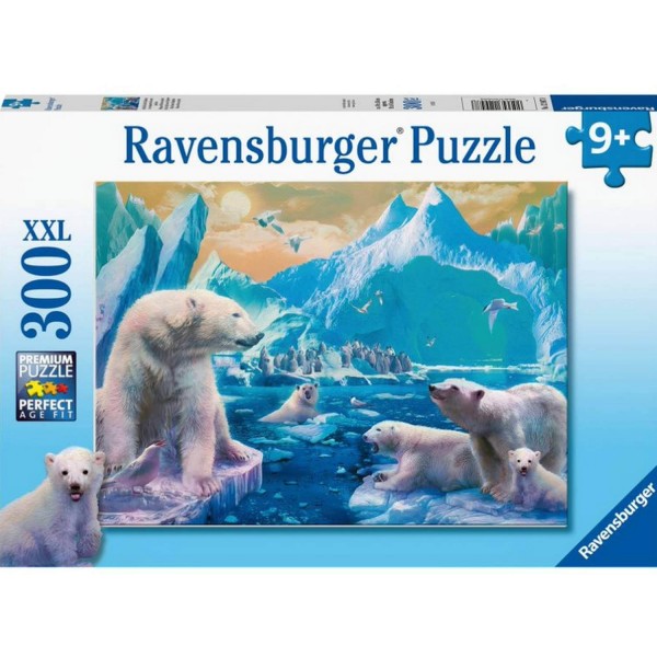 Puzzle 300 pièces XXL : Au royaume des ours polaires - Ravensburger-12947