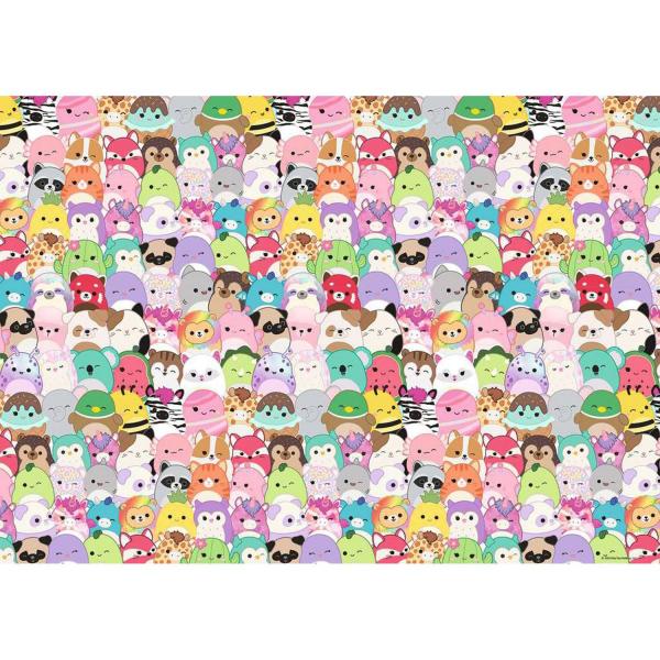 1000-teiliges Puzzle – Herausforderungspuzzle: Squishmallows  - Ravensburger-12000746