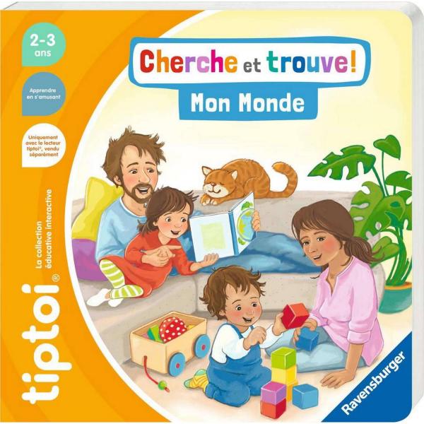 Livre Tiptoi Cherche et Trouve : Mon monde  - Ravensburger-13099008