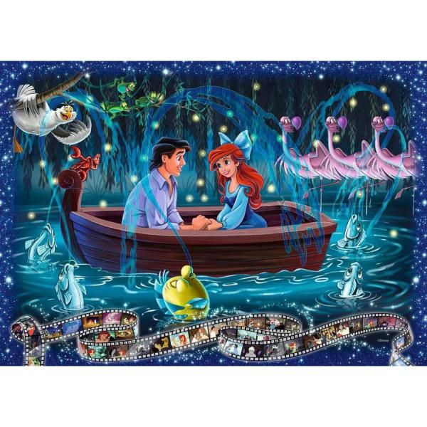 Puzzle de 1000 piezas - Colección Disney: La Sirenita - Ravensburger-12000319