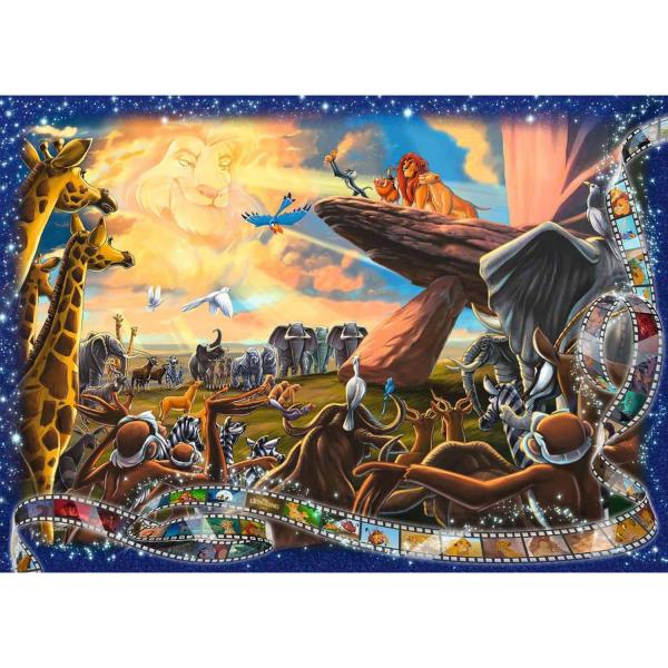 1000-teiliges Puzzle – Disney-Kollektion: Der König der Löwen - Ravensburger-12000321