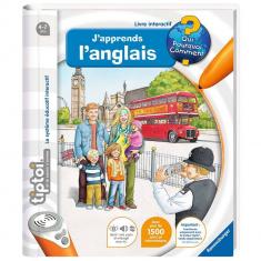 Livre électronique Tiptoi : J'apprends l'anglais