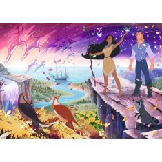 Puzzle 1000 pièces - Collection Disney : Pocahontas 