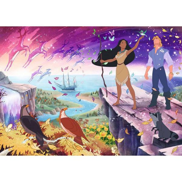 Puzzle de 1000 piezas - Colección Disney: Pocahontas - Ravensburger-12000243