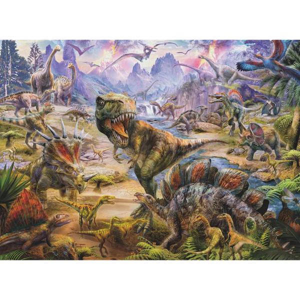 Puzzle 300 piezas XXL: Dinosaurios gigantes - Ravensburger-13295