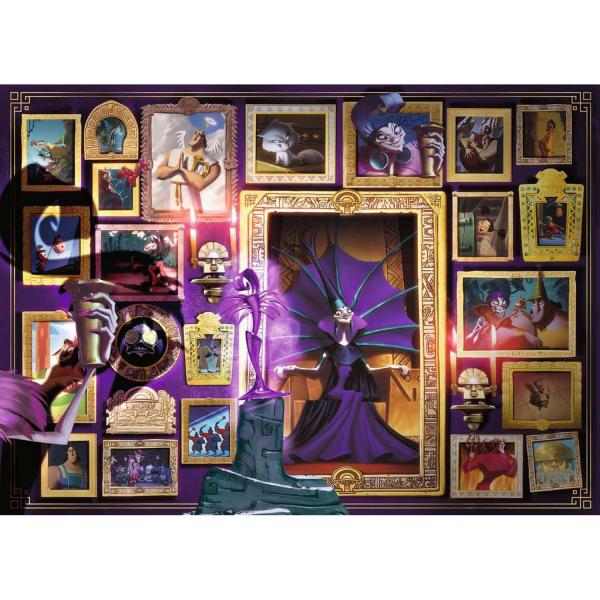 Puzzle de 1000 piezas - Colección Villanos de Disney : Yzma  - Ravensburger-12000099