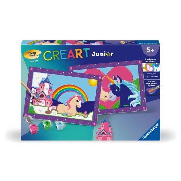  CreArt Junior: Einhörner - Ravensburger-25799