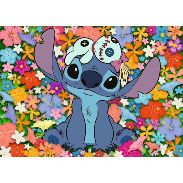 Puzzle 1000 pièces - Stitch  - Ravensburger-12001264