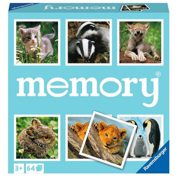 Grand Memory- Bébés animaux - Ravensburger-00.020.879