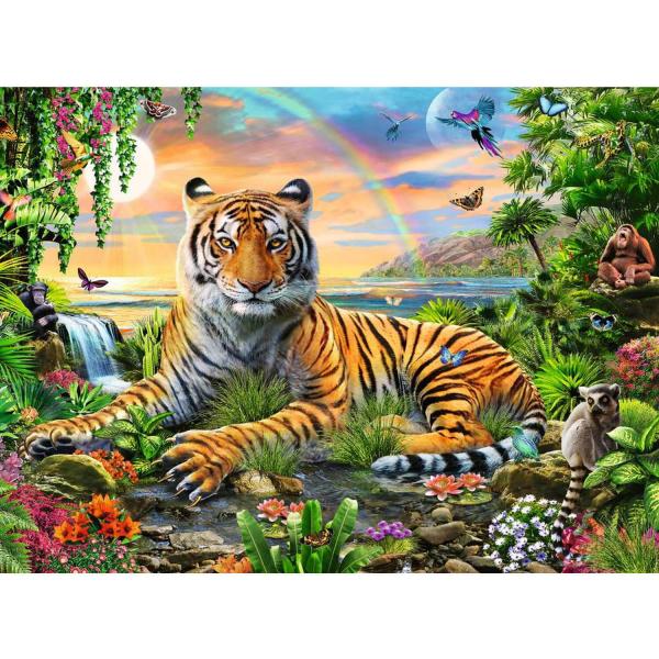 300 pieces XXL puzzle: King of the jungle - Ravensburger-128969