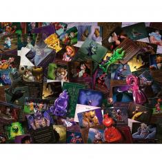 2000 pieces puzzle: Disney Villains (Disney Villainous Collection)