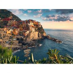 1500 piece puzzle - View of the Cinque Terre