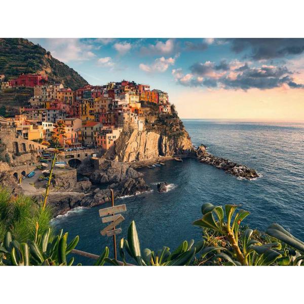 Puzzle de 1500 piezas - Vista de las Cinque Terre - Ravensburger-12000705