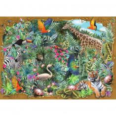 1000 Teile Puzzle : Exotische Flucht
