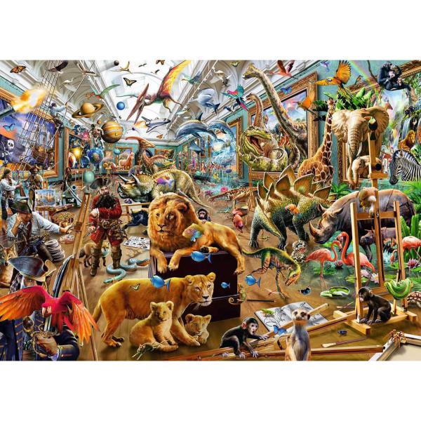 1000 piece puzzle: The living museum - Ravensburger-16996