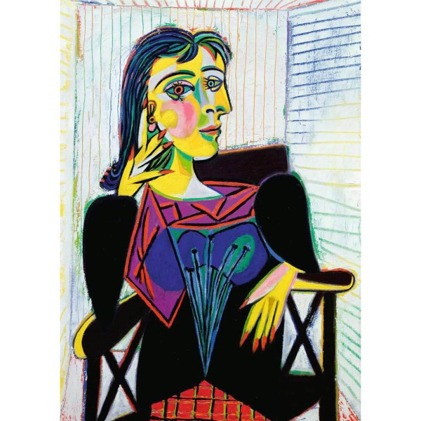 Puzzle 1000 pièces : Art collection : Portrait de Dora Maar, Pablo Picasso - Ravensburger-140886