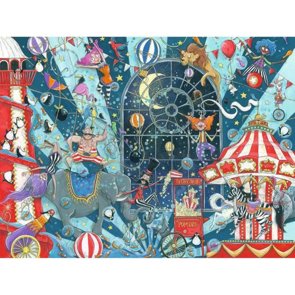 1500 piece puzzle - Welcome to the circus - Ravensburger-12000797